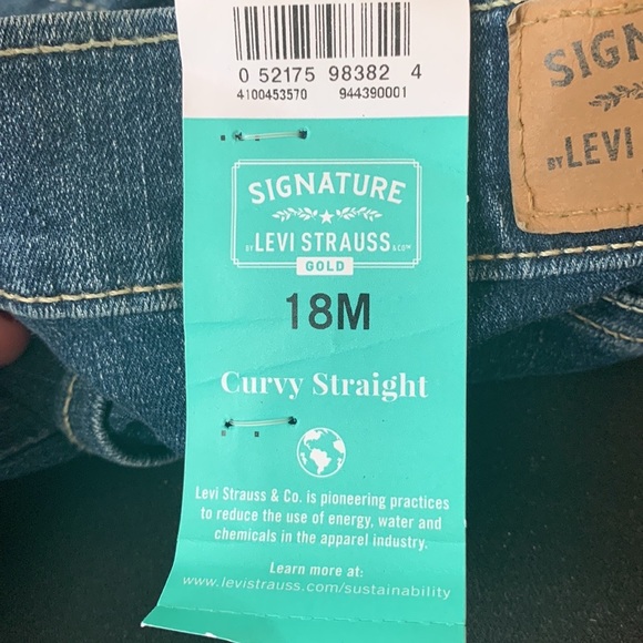Signature by Levi Strauss Jeans 18M Brand New - Picture 8 of 8